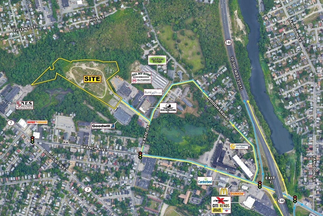 70 Houghton St, Providence, RI à louer Aérien– Image 1 sur 4