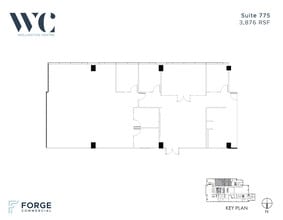 14643 N Dallas Pky, Dallas, TX à louer Plan d’étage– Image 1 sur 1