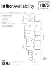 11975 El Camino Real, San Diego, CA à louer Plan d’étage– Image 1 sur 1