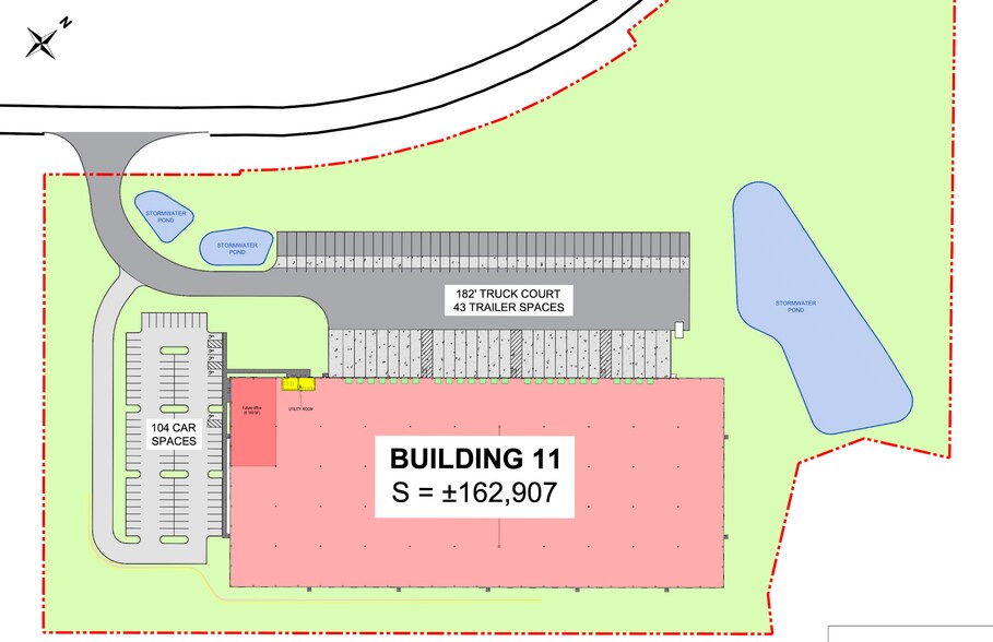 21 Alberigi Dr, Jessup, PA à louer - Plan de site – Image 2 sur 4