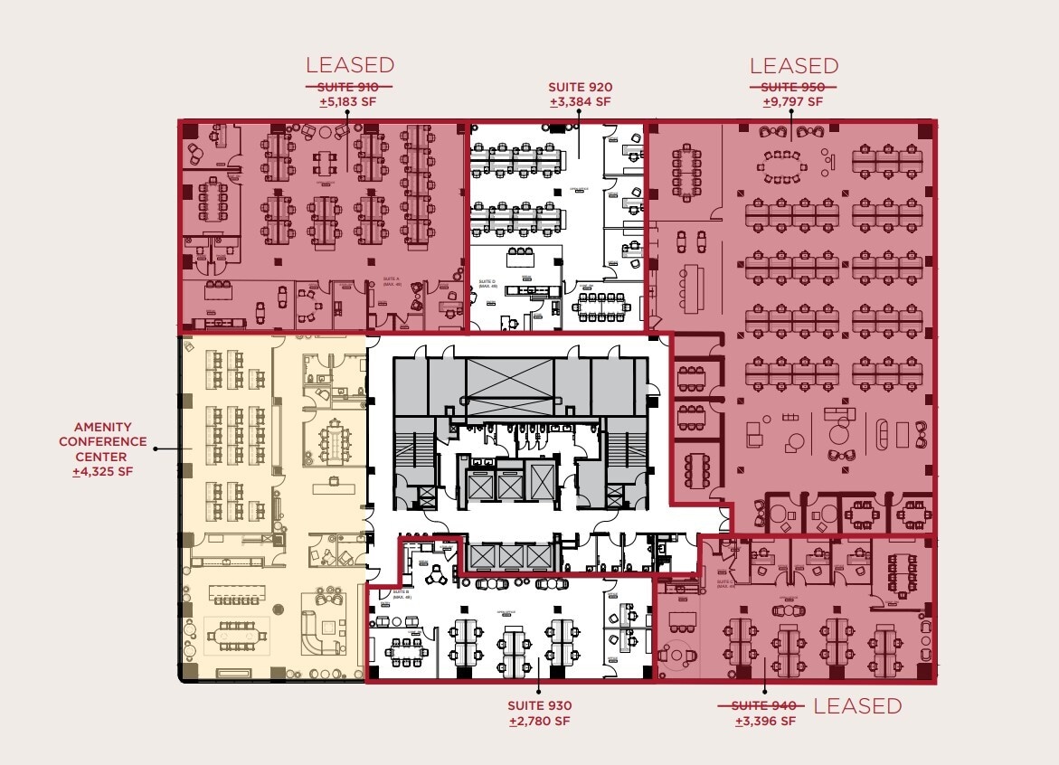 201 Third St, San Francisco, CA à louer Plan d’étage– Image 1 sur 1