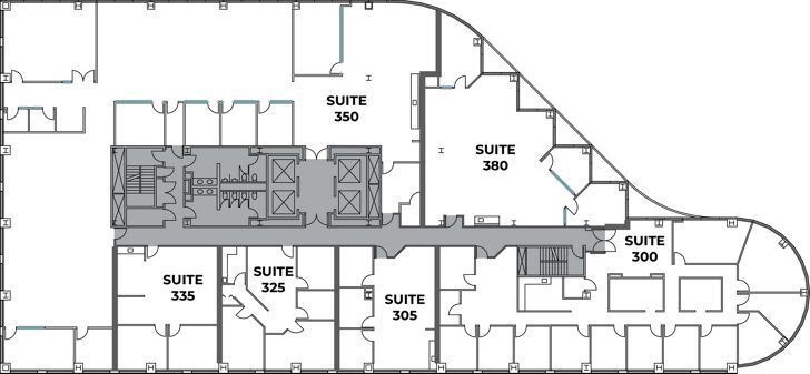 4270 Executive Sq, La Jolla, CA à louer Plan d’étage– Image 1 sur 1