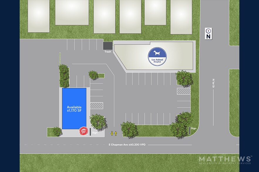 3023 E Chapman Ave, Orange, CA à louer - Photo de l’immeuble – Image 3 sur 3