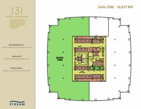 131 S Dearborn St, Chicago, IL à louer Plan d’étage– Image 1 sur 1