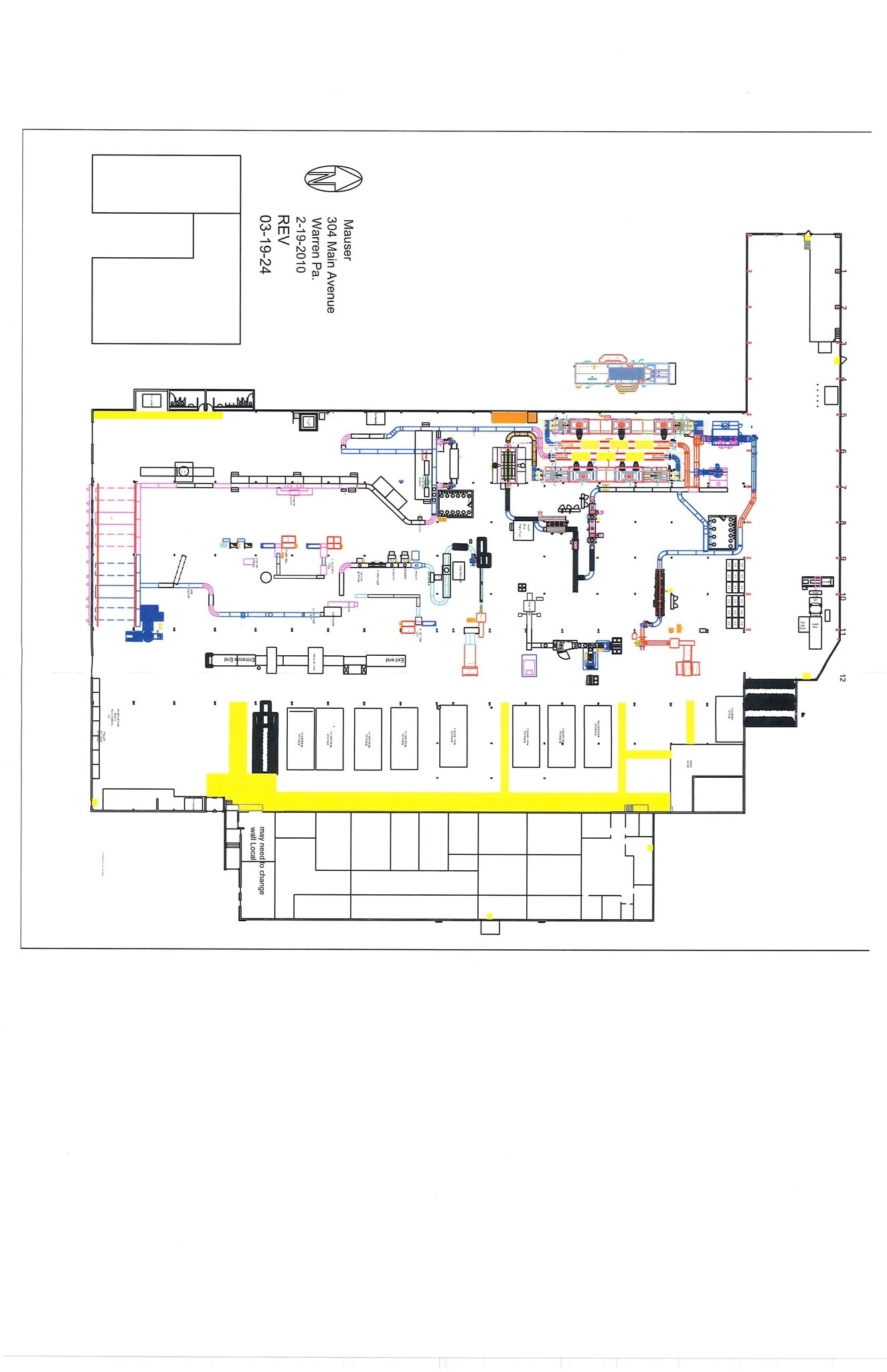 304 Main Ave, Warren, PA à louer Plan d’étage– Image 1 sur 1