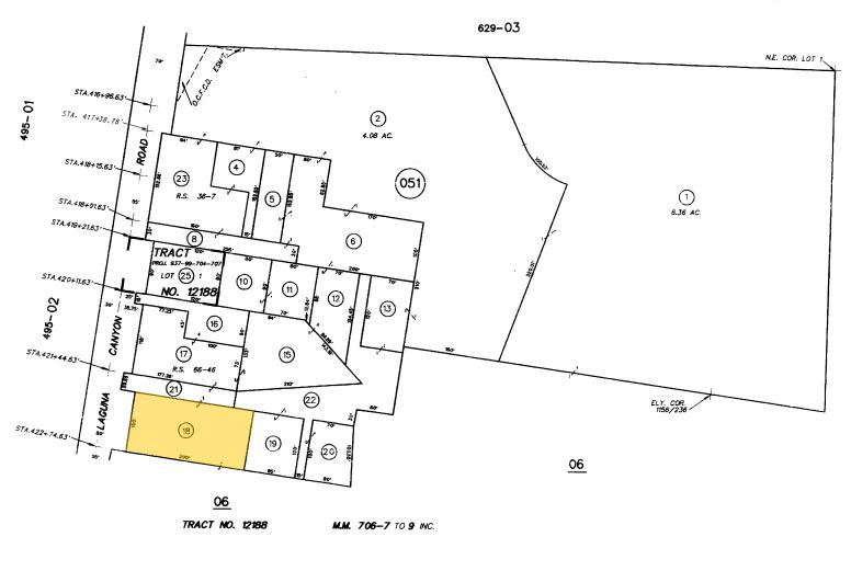 3295 Laguna Canyon Rd, Laguna Beach, CA à louer - Plan cadastral – Image 2 sur 19