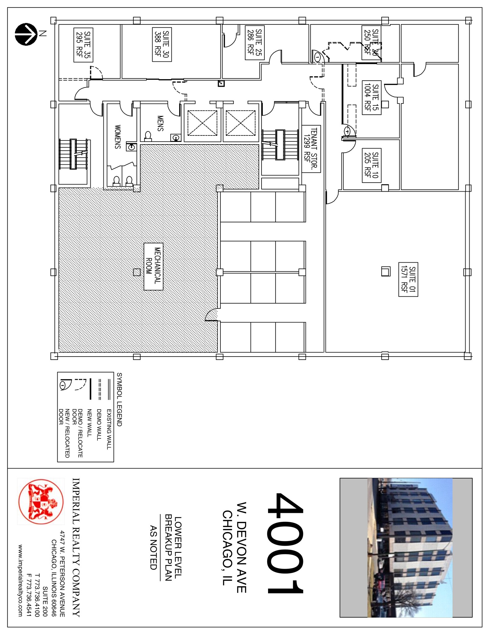 4001 W Devon Ave, Chicago, IL à louer Plan de site– Image 1 sur 1