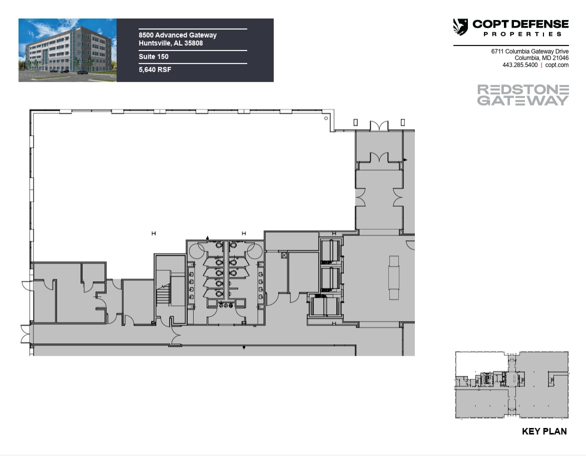 8500 Advanced Gtwy SW, Huntsville, AL à louer Plan d’étage– Image 1 sur 1