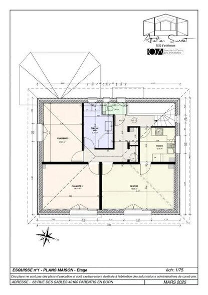 Local commercial dans Parentis-en-Born à louer - Plan d’étage – Image 3 sur 3