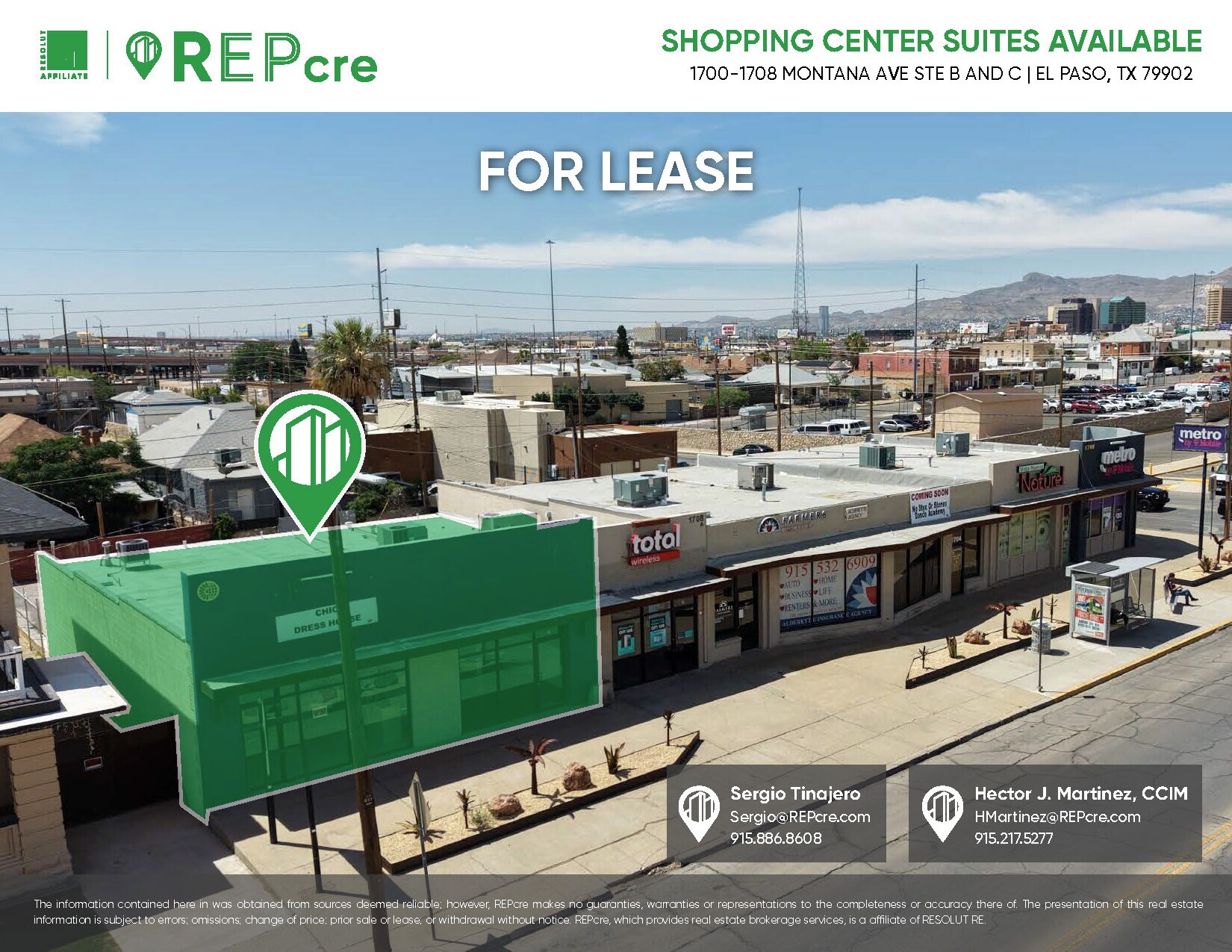 1700-1708 Montana Ave, El Paso, TX à louer Photo de l’immeuble– Image 1 sur 9