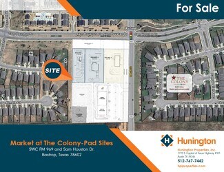 Plus de détails pour SWC FM 969 and Sam Houston Dr, Bastrop, TX - Terrain à vendre