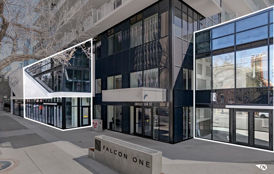 Retail Spaces At Falcon One Tower, Edmonton, AB à louer - Photo de l’immeuble – Image 2 sur 5