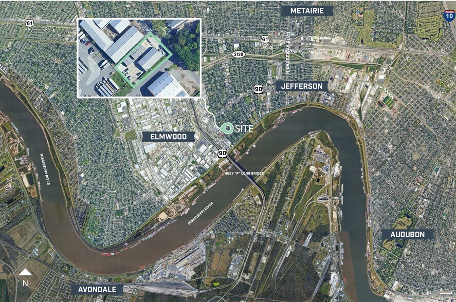 308 St George Ave, New Orleans, LA à vendre - Aérien – Image 3 sur 12