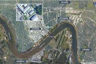 308 St George Ave, New Orleans, LA - VUE AÉRIENNE  vue de carte