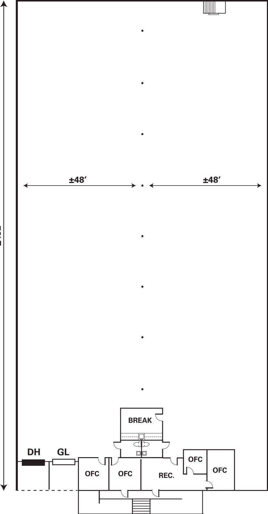 800 N 10th St, Sacramento, CA à louer Plan d’étage– Image 1 sur 1