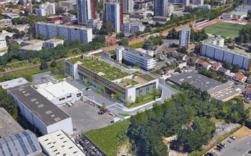 Bobigny, SSD - Vue aérienne  vue de carte