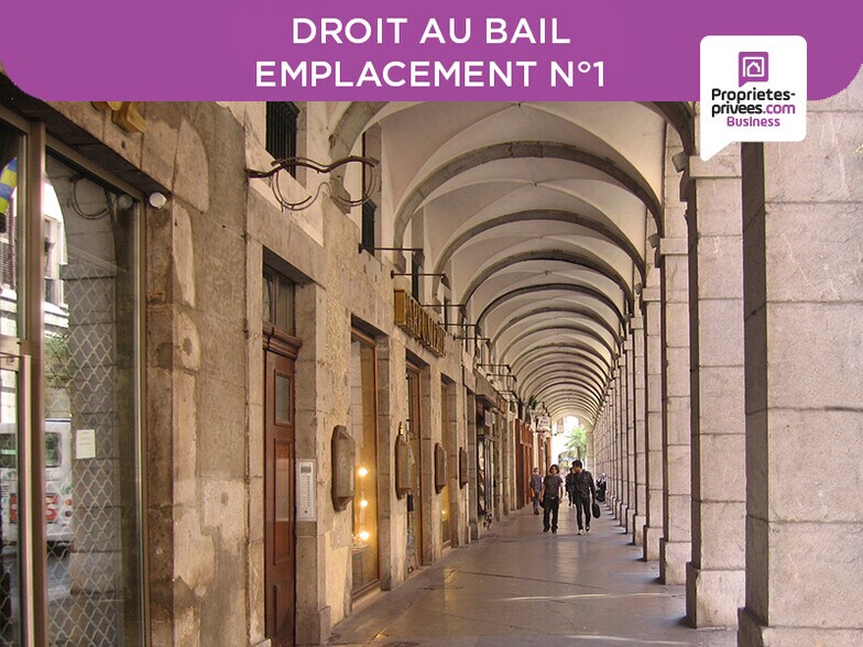 Local commercial dans Chambéry à louer - Photo de l’immeuble – Image 1 sur 3