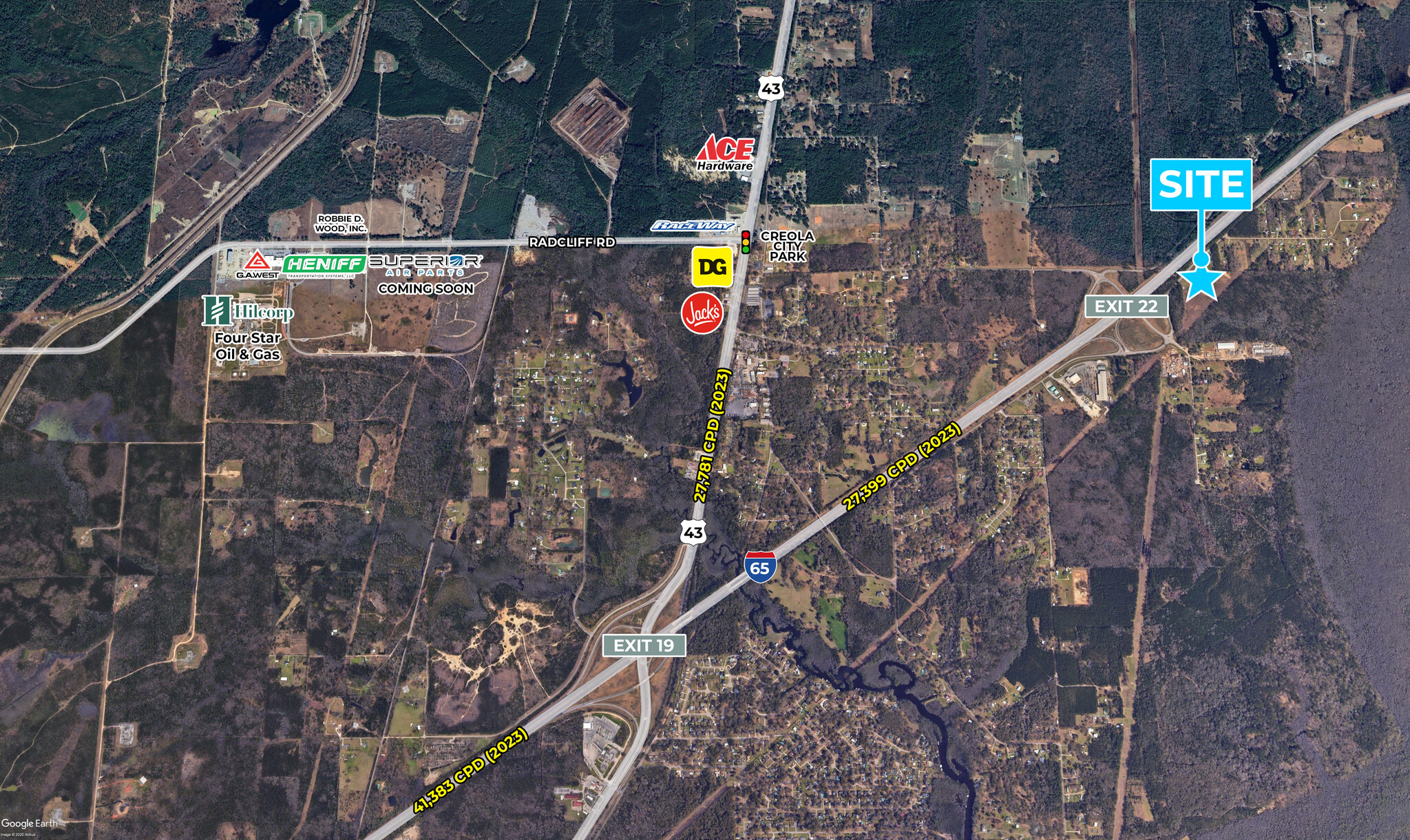9800 I 65 Service Rd S, Creola, AL à louer Photo de l’immeuble– Image 1 sur 18