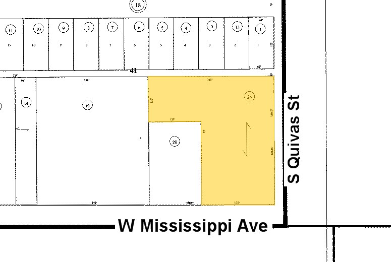 1065-1095 S Quivas St, Denver, CO à vendre - Plan cadastral – Image 2 sur 16