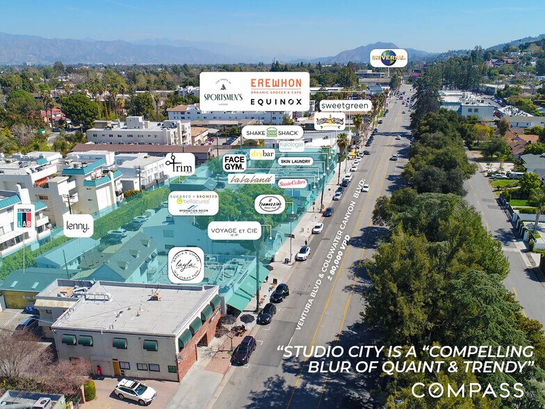 13003-13009 Ventura Blvd, Studio City, CA à louer - Aérien – Image 2 sur 6