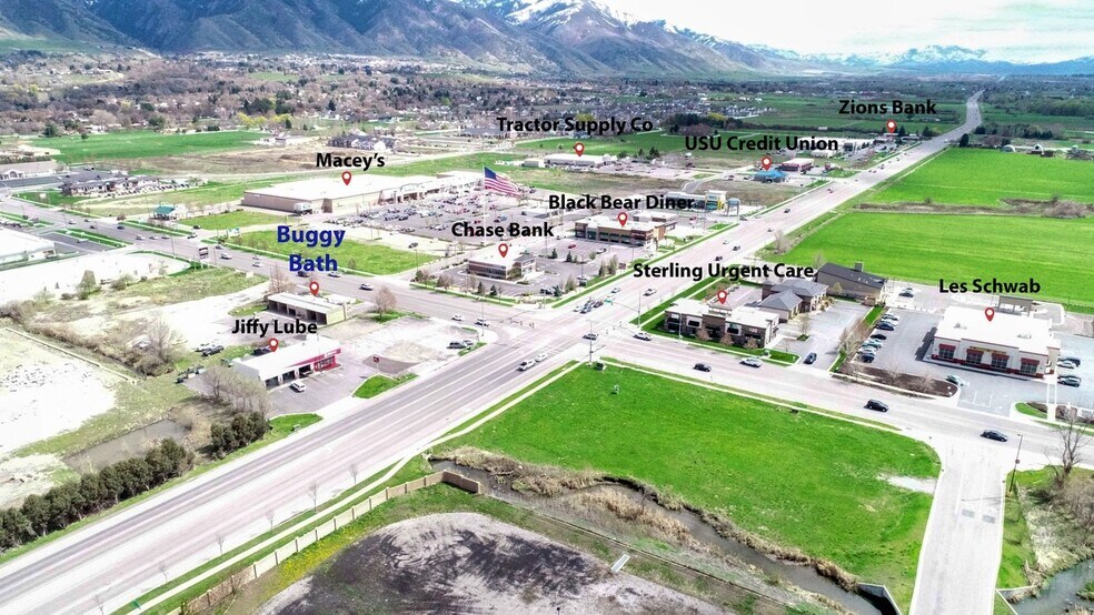 45 E 1200 S, Logan, UT à vendre - Aérien – Image 2 sur 6