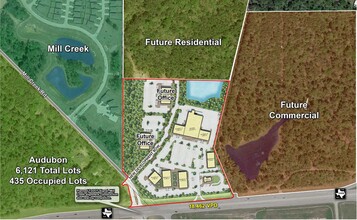 00 Mill Creek Rd, Magnolia, TX - VUE AÉRIENNE  vue de carte - Image1