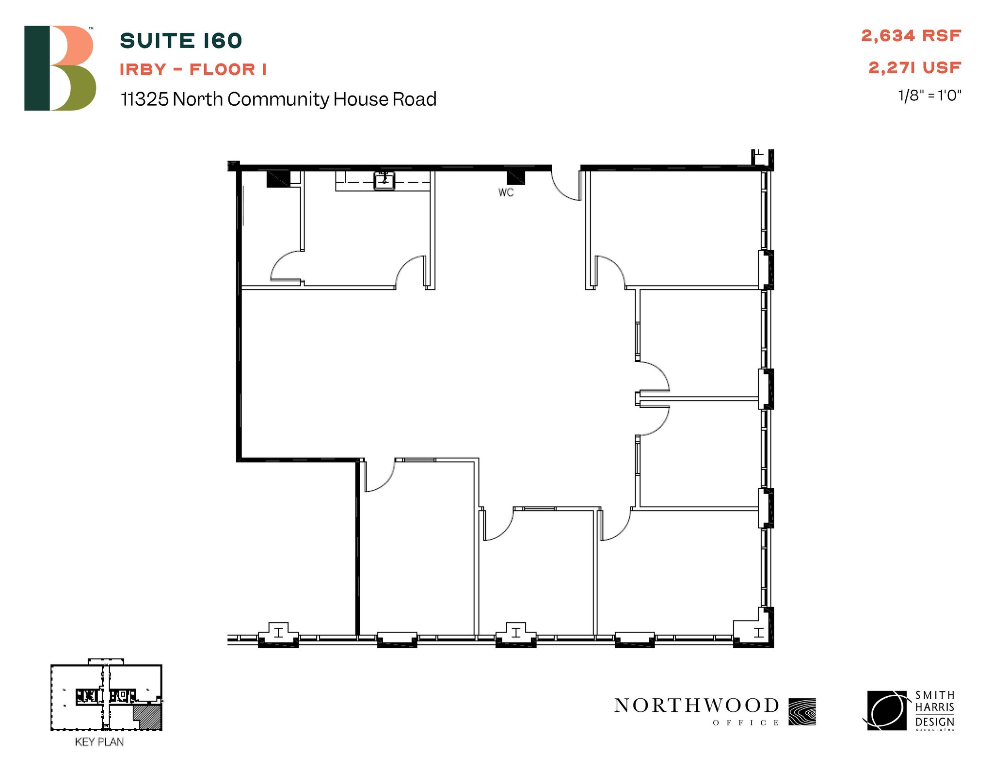 11325 N Community House Rd, Charlotte, NC à louer Plan d’étage– Image 1 sur 1