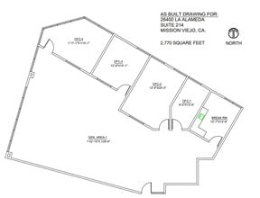 26400 La Alameda, Mission Viejo, CA à louer Plan d’étage– Image 1 sur 1