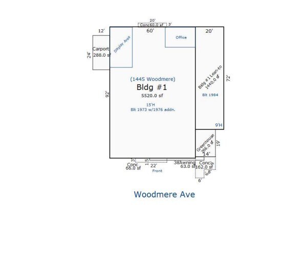 1445 Woodmere Ave, Traverse City, MI à vendre - Plan d’étage – Image 2 sur 2