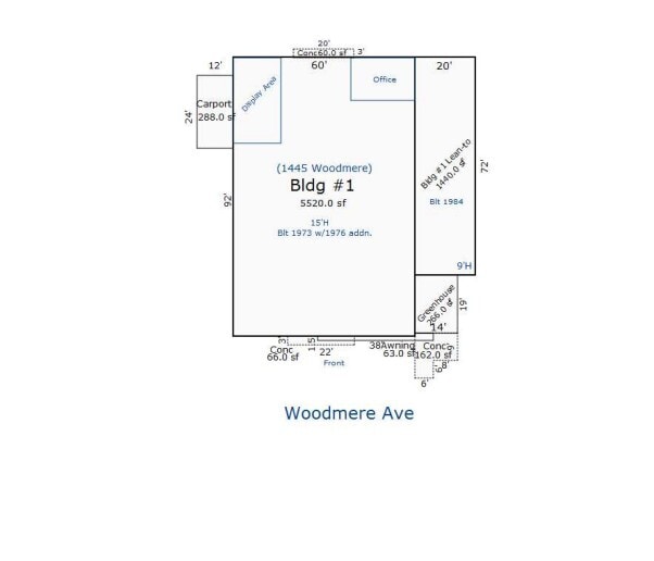 1445 Woodmere Ave, Traverse City, MI à vendre - Plan d’étage – Image 2 sur 2