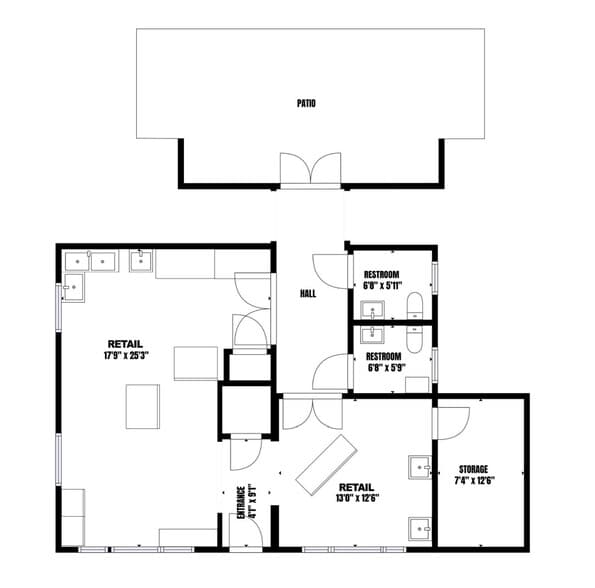 707 E Washington St, Orlando, FL à vendre - Plan d’étage – Image 3 sur 3