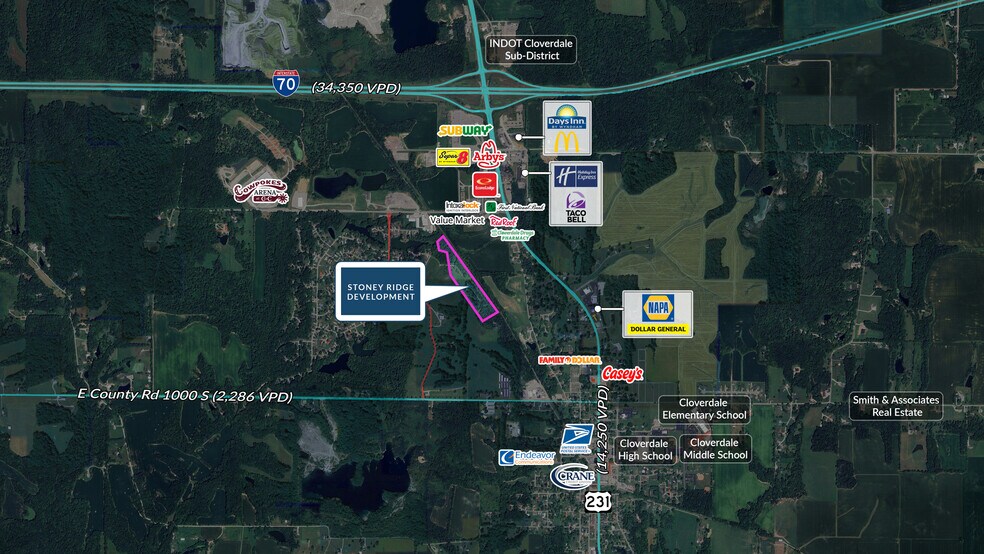 2047 Get Away Place, Cloverdale, IN à vendre - Photo de l’immeuble – Image 3 sur 5