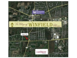 Plus de détails pour Winfield & Roosevelt Rd, Winfield, IL - Terrain à vendre