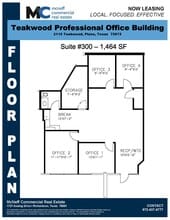 2115 Teakwood Ln, Plano, TX à louer Plan d’étage– Image 1 sur 7