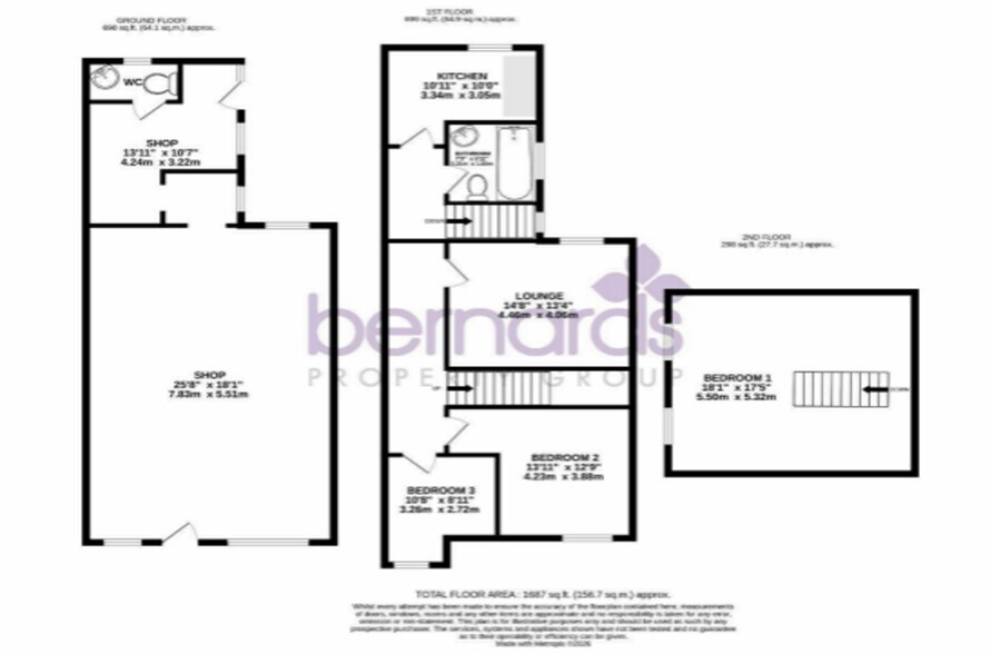 289 Copnor Rd, Portsmouth à vendre - Plan d’étage – Image 3 sur 3