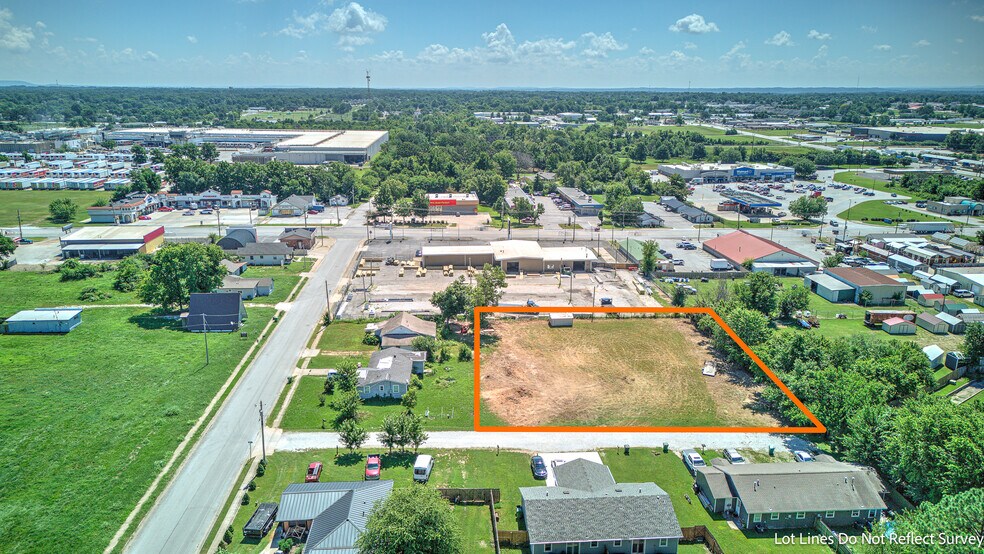 South 9th Street, Rogers, AR à vendre - Aérien – Image 3 sur 9