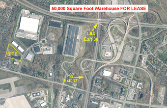 500 Corporate Blvd, Newburgh, NY - VUE AÉRIENNE  vue de carte - Image1