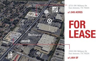 Plus de détails pour 2923 SW Military Dr, San Antonio, TX - Local commercial à louer