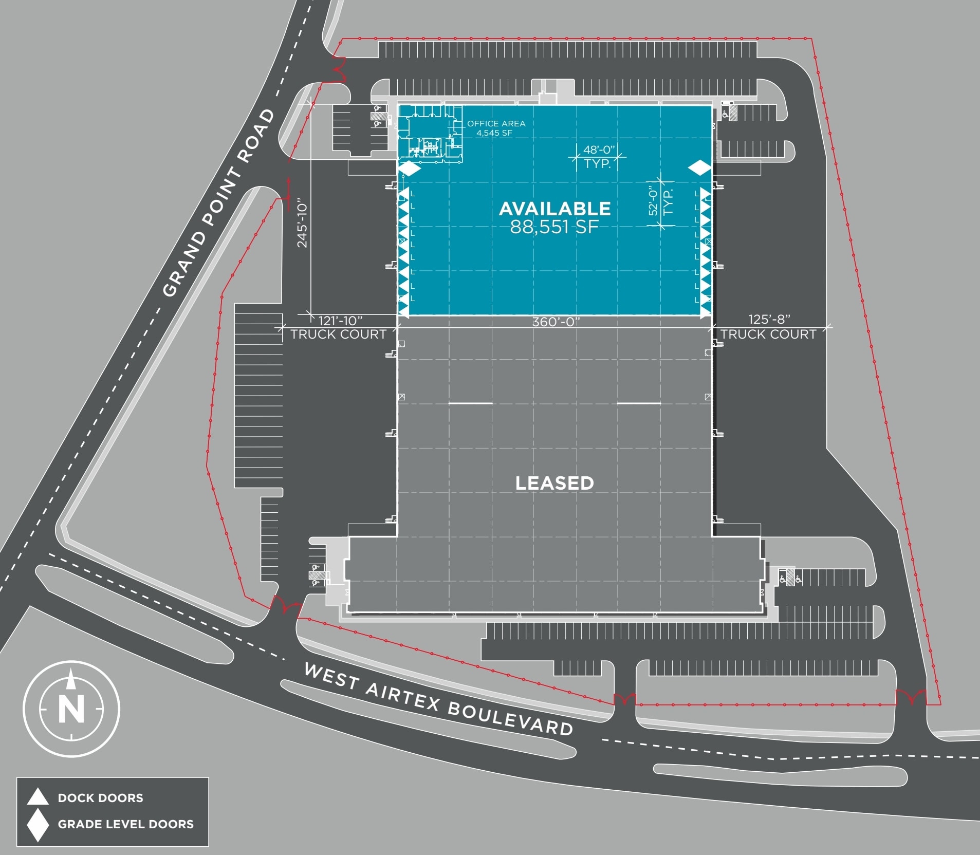 300 Airtex Dr, Houston, TX à louer Plan de site– Image 1 sur 3
