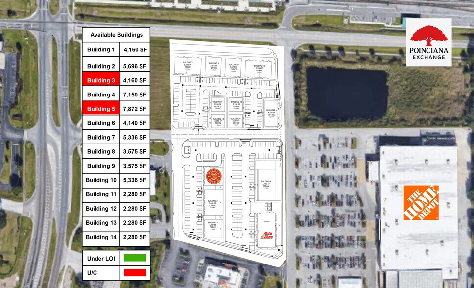 1625 S Poinciana Blvd, Kissimmee, FL à vendre - Plan de site – Image 3 sur 3