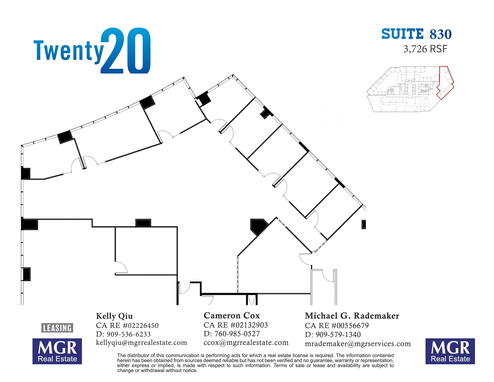 2020 Main St, Irvine, CA à louer Plan de site– Image 1 sur 1