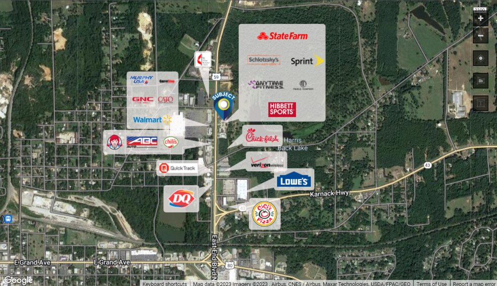 1806 East End Blvd N, Marshall, TX à louer - Photo de l’immeuble – Image 2 sur 6