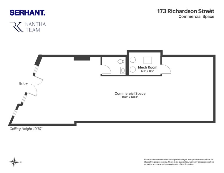 173 Richardson St, Brooklyn, NY à louer - Plan d’étage – Image 2 sur 3