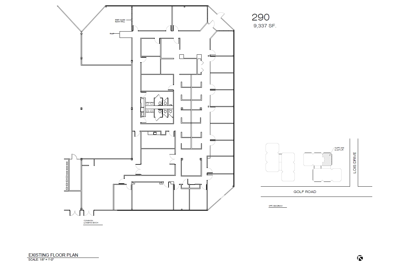 2100 Golf Rd, Rolling Meadows, IL à louer Plan d’étage– Image 1 sur 3