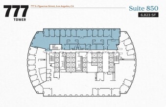 777 S Figueroa St, Los Angeles, CA à louer Plan d’étage– Image 1 sur 1