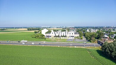 Lille - Vue aérienne vue de carte