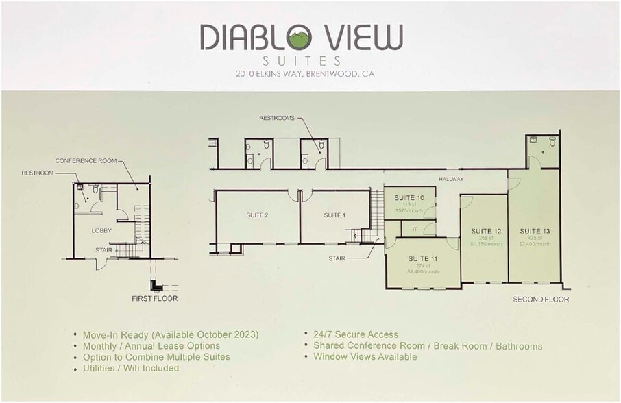 2010 Elkins Way, Brentwood, CA à louer - Plan d’étage – Image 3 sur 11