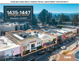 Plus de détails pour 1435-1447 Burlingame Avenue, Burlingame, CA - Local commercial à vendre