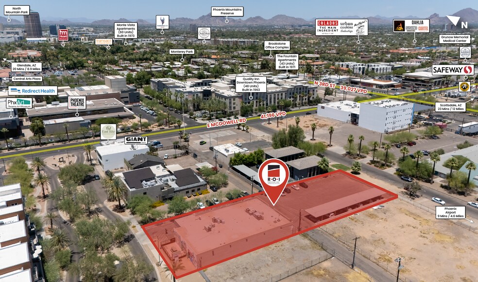 1405 1st st, Phoenix, AZ à vendre - Photo de l’immeuble – Image 2 sur 8