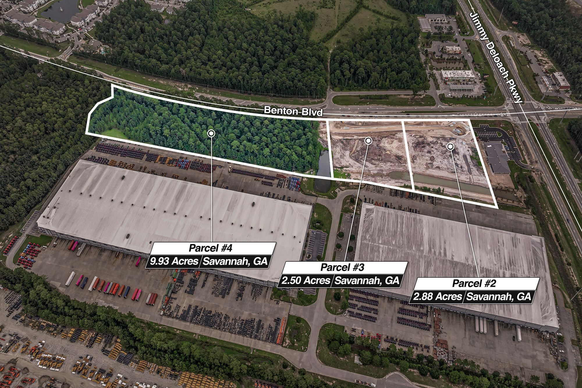1901 Benton Blvd, Savannah, GA à vendre Aérien– Image 1 sur 12